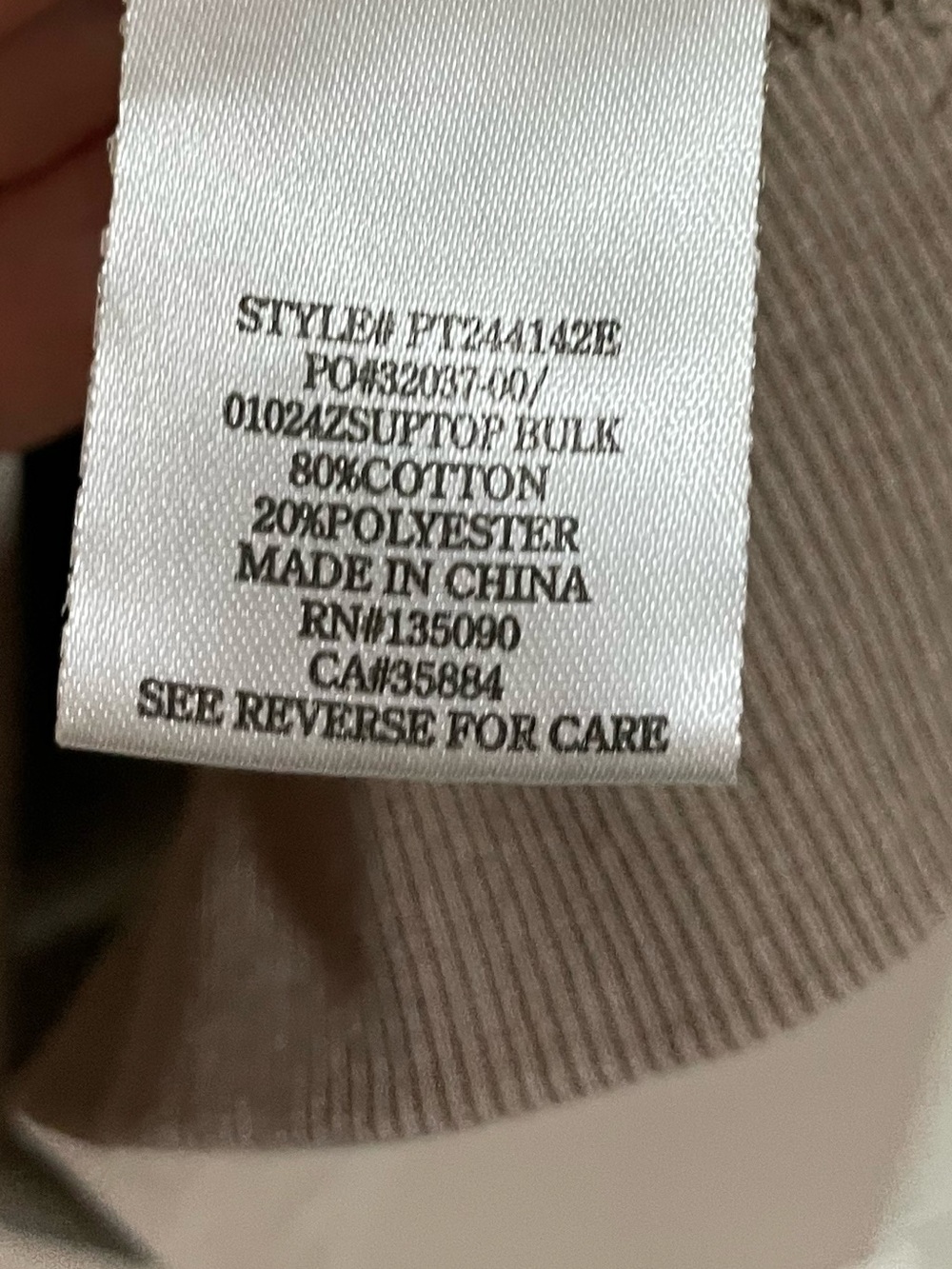 Z Supply Taupe Pullover Hoodie Sweatshirt - Picture 4 of 5